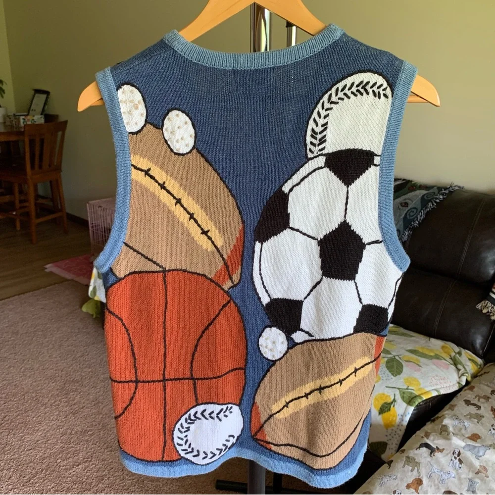 Vintage Knit Sweater Vest